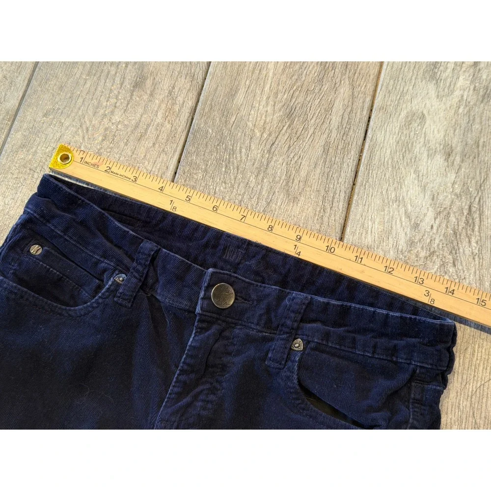 Kut‎ from the Kloth Corduroy Pants 2 Navy Blue Slim Straight KP488 Diana Skinny
